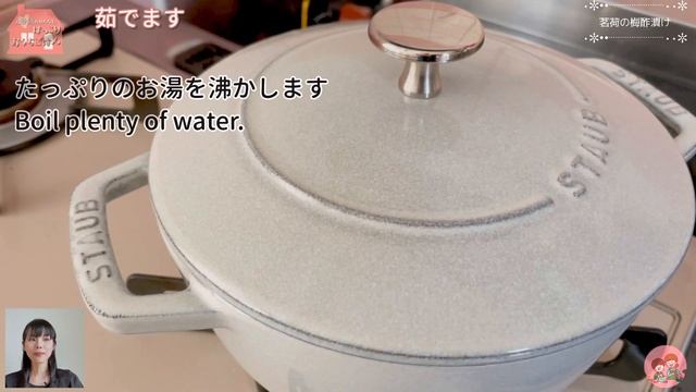 みょうが大量消費【茗荷の梅酢漬け】Myoga ginger pickled in plum vinegar./低糖質 смотреть онлайн