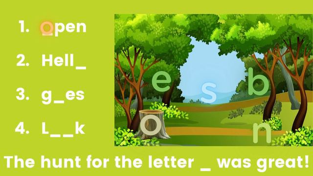 My Best 250 Words | Part 11 | Grade 1 - English | Alphabet Knowledge and Spelling | Letter Hunt смотреть онлайн