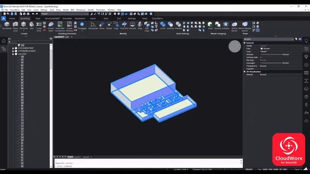 Quick intro to Leica CloudWorx for BricsCad смотреть онлайн