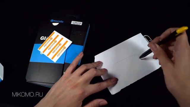 Защитное стекло Mocolo для Xiaomi Redmi 5 Plus, на весь экран, полный клей, распаковка смотреть онлайн