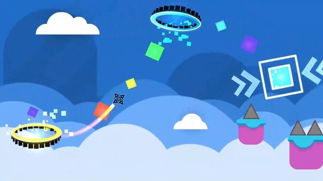 Cloudy by DHaner (me) | Geometry Dash 2.11 смотреть онлайн