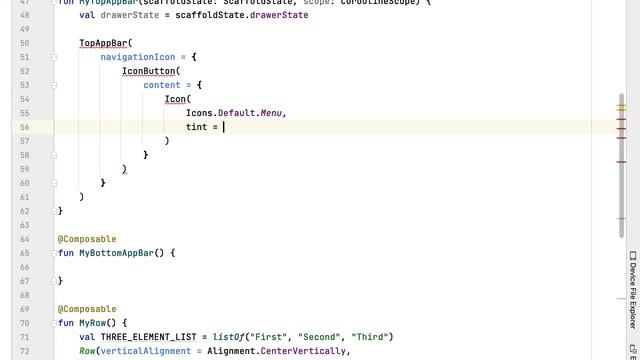Scaffold Layout In Jetpack Compose Android Show Jetpack Compose смотреть онлайн
