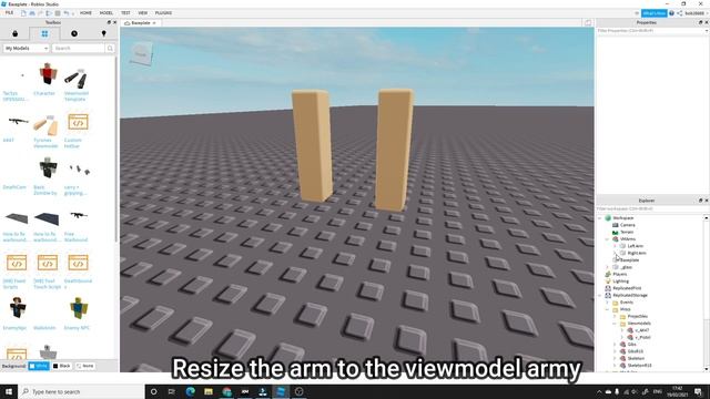 Roblox Gun Kit Blender Tutorial - Custom ViewModel смотреть онлайн
