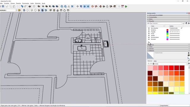 Curso de Sketchup - Como importar o desenho do AutoCAD смотреть онлайн