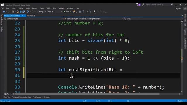 bitwise op get last bit in c# смотреть онлайн