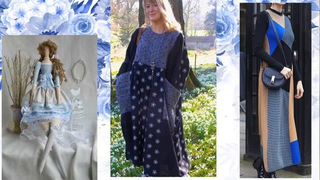 Одежда в стиле пэчворк - модная весна и осень 2021. мода для женщин за 50. смотреть онлайн