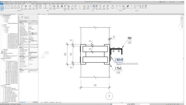 Узлы стеновых прогонов в #AutodeskRevit