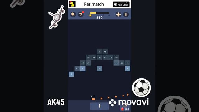 Как пройти 163 уровень в игре Bricks n Balls / Игра смотреть онлайн