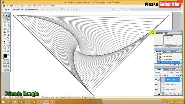 How To Make Spiral Graphics Design In Photoshop