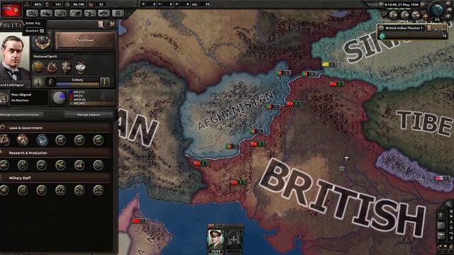 HoI4 Together for Victory India 1 смотреть онлайн
