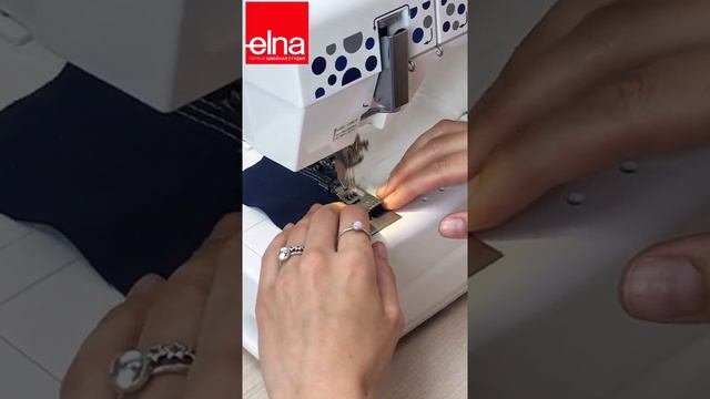Обзор работы на распошивальной машине Elna easycover смотреть онлайн