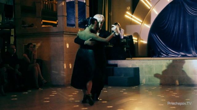Alexander Desyatov & Maria Makarenko, 2-3, Moscow, Russia, Prischepov Milonga, 25.05.2015 смотреть онлайн