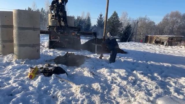 Бурение колодца машиной в г Волоколамск смотреть онлайн
