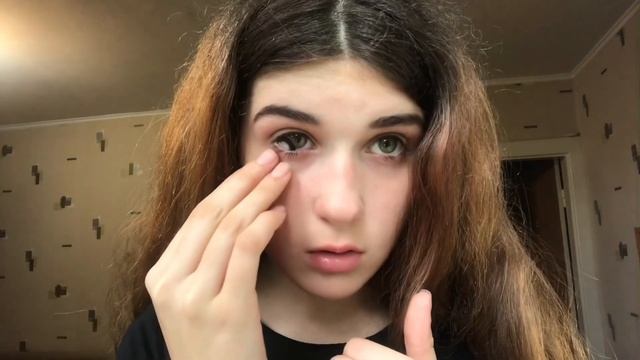 Надеваю линзы впервые | - глаза ??♀️ смотреть онлайн