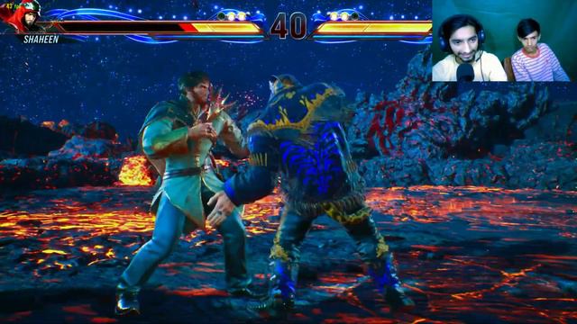 tekken 8 king vs shaheen - tekken 8 king best combo - T8 king gameplay смотреть онлайн