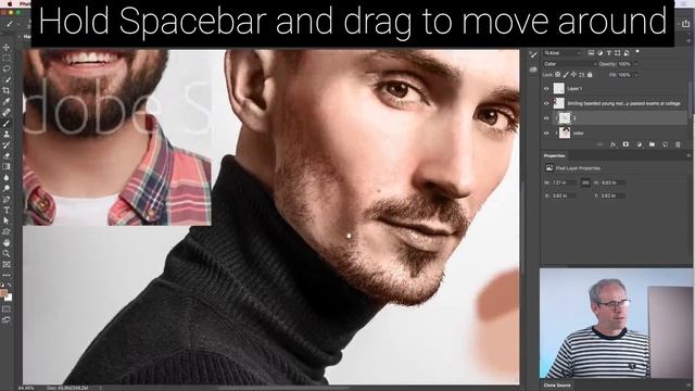 How to change a black and white photo to COLOR in Photoshop смотреть онлайн