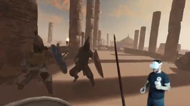 Swordsman VR Playthrough On The Quest 2 PCVR