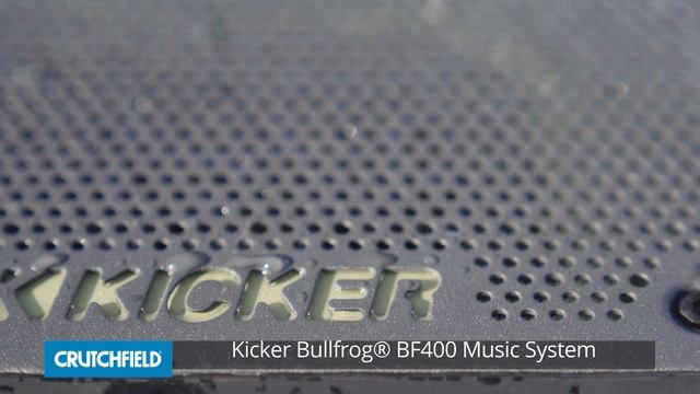 JBL Boombox and Kicker Bullfrog water dunk test | Crutchfield video смотреть онлайн