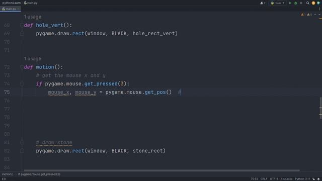 Projectile Motion | Using Python and Pygame | Step by Step | First step towards game dev смотреть онлайн