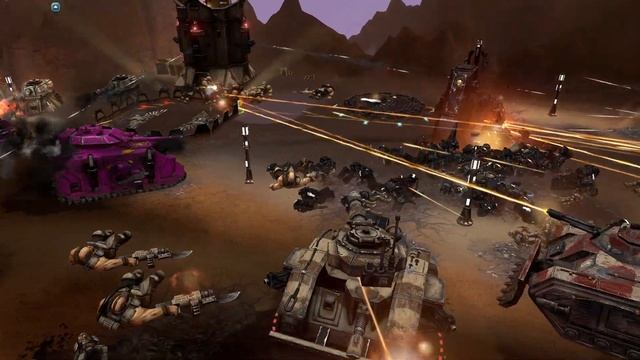 Horus Heresy | Emperor's Children vs Iron Hands! - Astartes Mod / WH30K: Dawn of War 2: Retribution смотреть онлайн