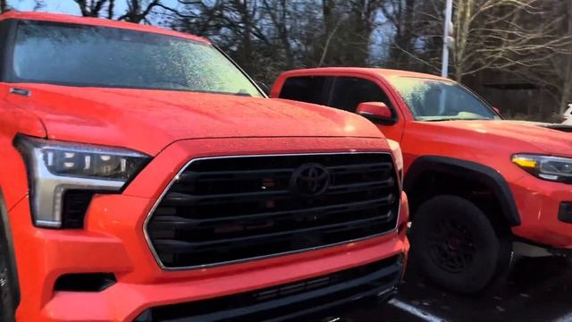 2023 TRD PRO Tacoma  Compared To The 76,000 Dollar 24 Toyota Sequoia Trd Off-road Limited ! ￼