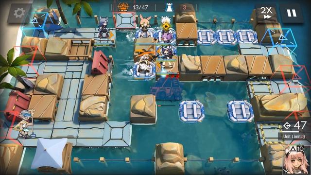 CC#11 Under-Construction Beachside Challenge Mission 8 | Low End Squad | Fake Waves |【Arknights】 смотреть онлайн