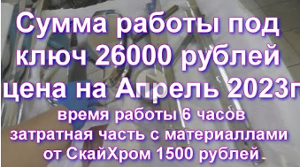 Как за 6 часов заработать 26000 рублей от Sky Chrome technology