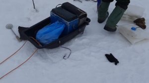 Сани волокуши для рыбалки