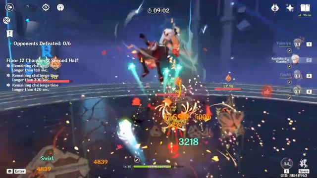 Klee x Yoimiya overloaded 2.8 Spiral Abyss Floor 12 Gameplay смотреть онлайн