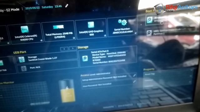 MENGATASI BIOS ASUS E203M TIDAK MENDETEKSI FLASHDISK || BELAJAR KOMPUTER смотреть онлайн