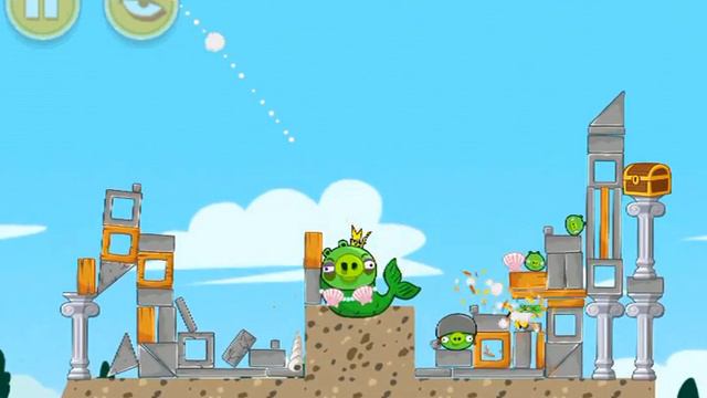 Angry Birds Seasons - Piglantis - 2.15 Solution смотреть онлайн