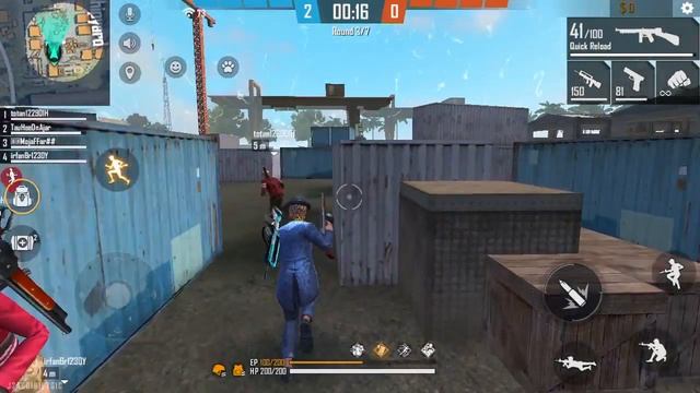 Rush Game Play in Clash Squad- Ranked Match смотреть онлайн