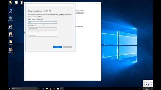 Windows 10 - How to Create a New User Account смотреть онлайн
