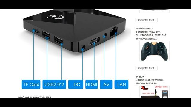 A95X Q1 Mini on processor Rockchip RK3229, extra trash box!! смотреть онлайн