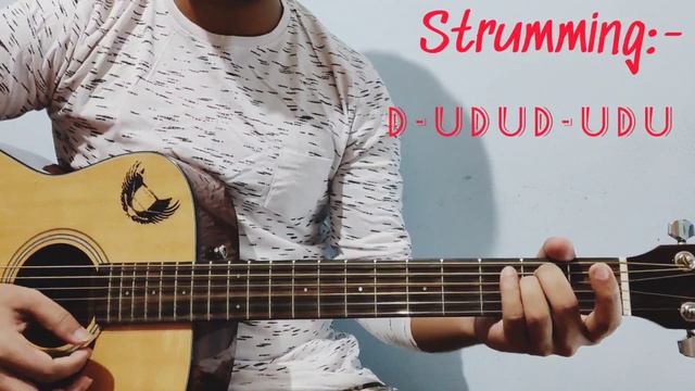 Batashey Gungun Guitar Lesson | Easy Tutorial for Beginners | Chords | Chirodini Tumi Je Amar | смотреть онлайн