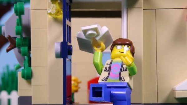 Billy learns about Bees! | LEGO Beehive Attack Fail | Billy Bricks Stop Motion