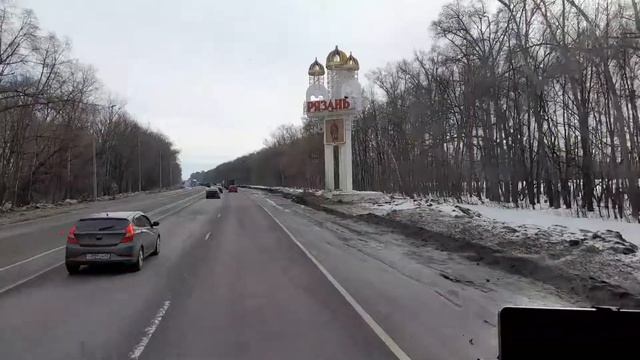 Движение по Москве | обратный путь по М5 смотреть онлайн