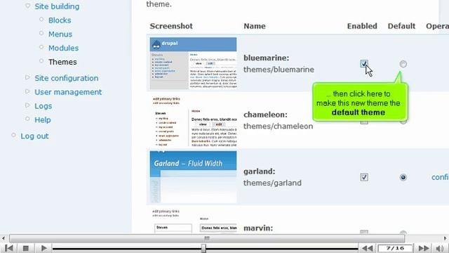 How to manage themes in Drupal | Tutorial смотреть онлайн