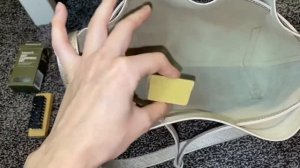 КАК ЛЕГКО И БЫСТРО ПОЧИСТИТЬ СУМКУ ВНУТРИ | НУБУК ЗАМША И ВОЛОВЬЯ КОЖА ?