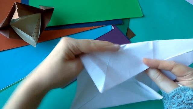 Убойное видео оригами пиранья кусает!Как сделать оригами пиранью. смотреть онлайн