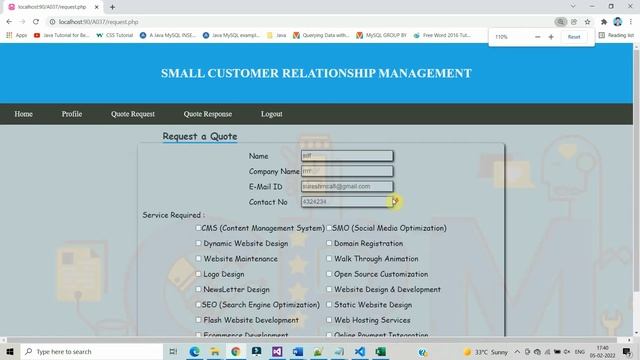 Small Customer Relationship Management-CRM Project | PHP | MY SQL | CSS3 | Bootstrap смотреть онлайн