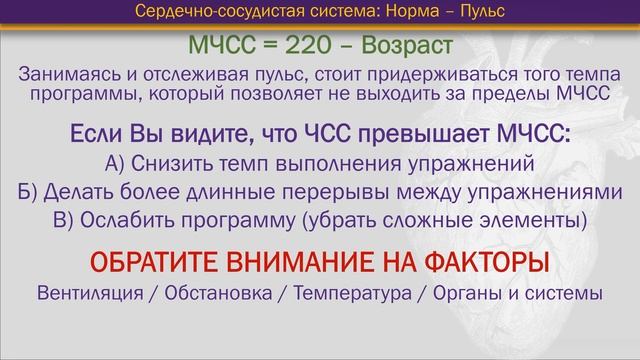 Пульс и ЧСС: Норма и контроль во время занятия [S06E03]
