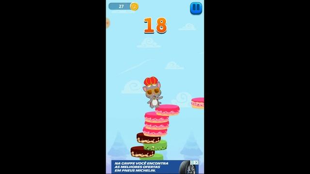 Cake Jump - Talking Tom - Jogo/Game (Parte 1) смотреть онлайн