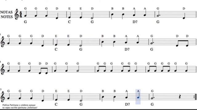 Old Mc Donald Had a Farm Free Notes Sheet Music for Beginners Violin Flute Recorder Oboe смотреть онлайн