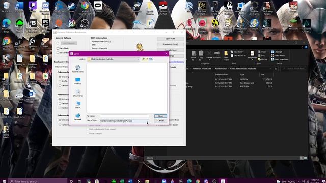 How To Use The Universal Pokemon Randomizer Using Pokemon HeartGold