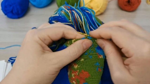 Вяжем вместе глобус крючком, часть 34 смотреть онлайн