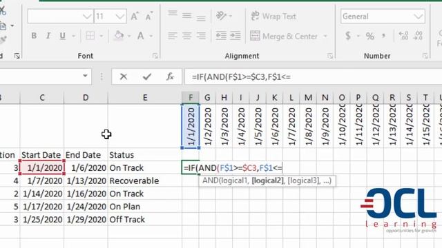 Developing a Project Task Schedule (Gantt Chart) in Excel смотреть онлайн