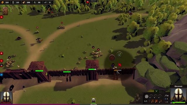 WARLORDS UNDER SIEGE Demo Gameplay - RTS Roguelike City Defense (no commentary) смотреть онлайн