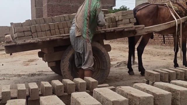 Изготовление глиняных кирпичей удивительной техникой ручной работы смотреть онлайн