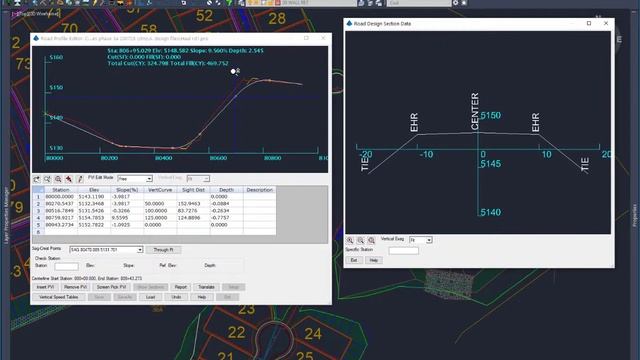 Making a Haul Road Using Carlson on top of AutoCAD - Part 2 смотреть онлайн